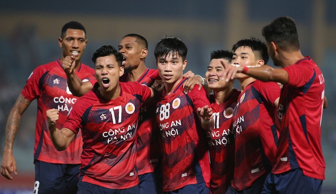 CAHN được đánh giá vượt trộiu trong trận đấu này. Ảnh: Đức Cường