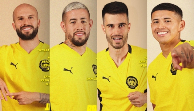 Dàn hảo thủ nhập tịch của Malaysia.